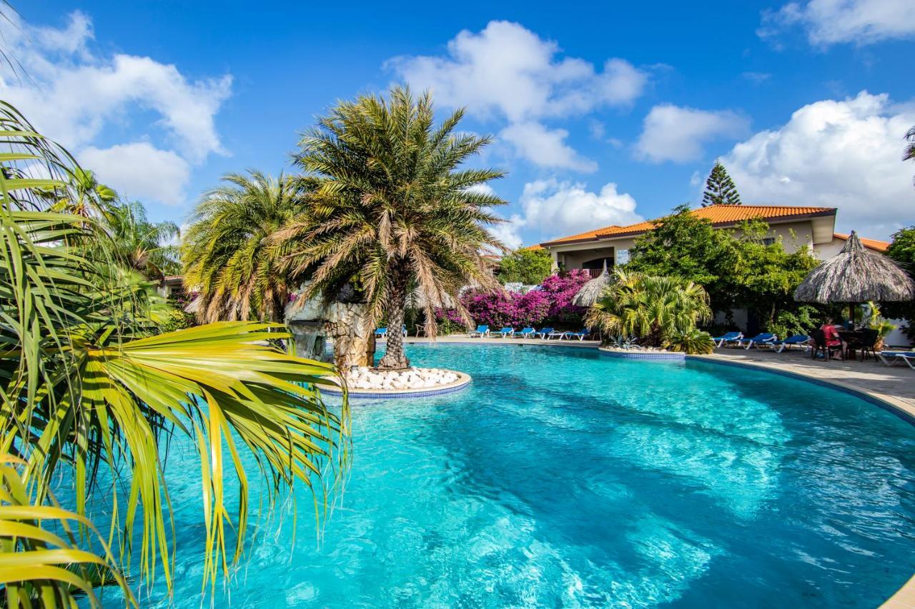 Modern Appartement Op Resort Seru-Coral 4 Pers 2 Slpk Met Een Groot Zwembad Willemstad Exterior foto